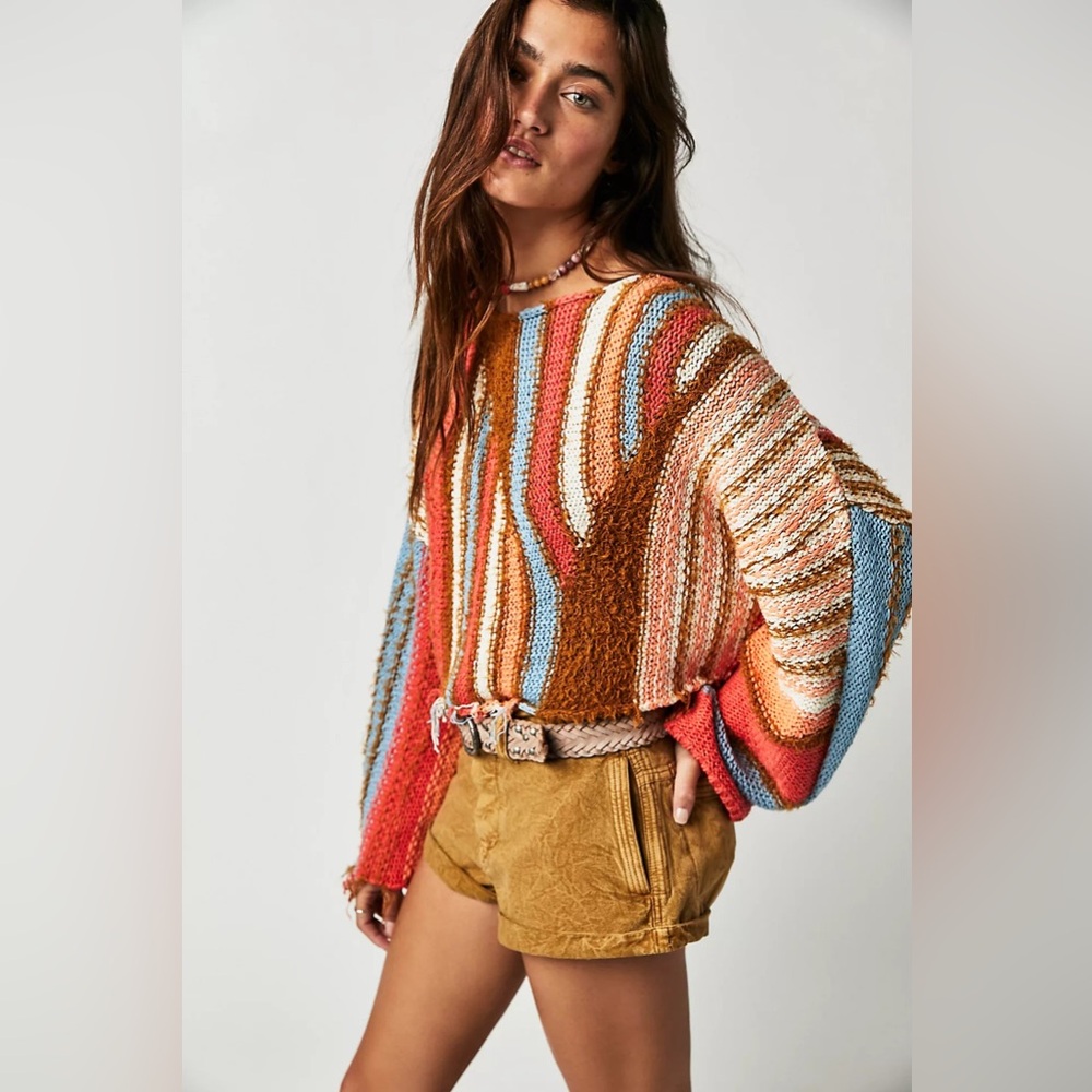 Free People Baja Pullover XS